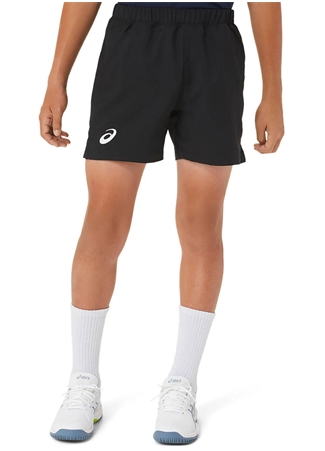 Asics Siyah - Gri Erkek Şort 2044A037-001 TENNIS SHORT_1