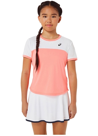 Asics Gül Kurusu Kadın T-Shirt 2044A039-701 TENNIS SS TOP_1