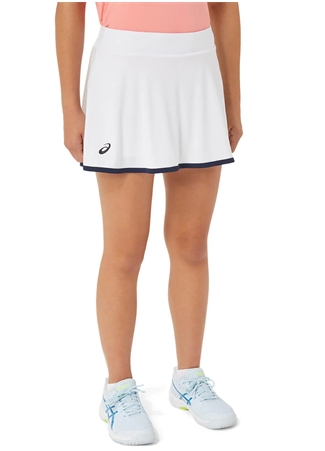 Asics Beyaz Kadın Şort 2044A040-100 TENNIS SKORT_1