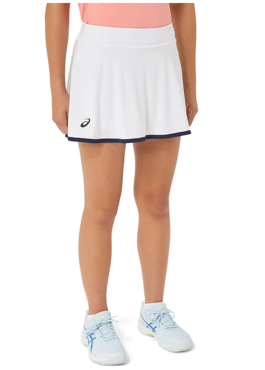 Asics Beyaz Kadın Şort 2044A040-100 TENNIS SKORT_1