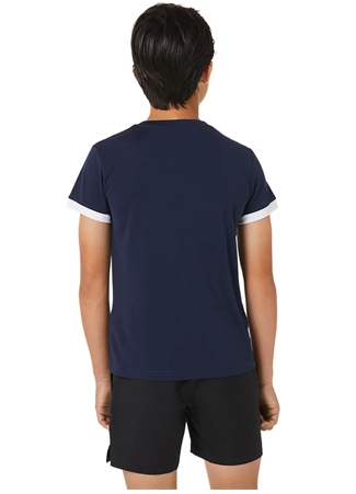 Asics Açık Mavi Erkek T-Shirt 2044A036-402 TENNIS SS TOP_2