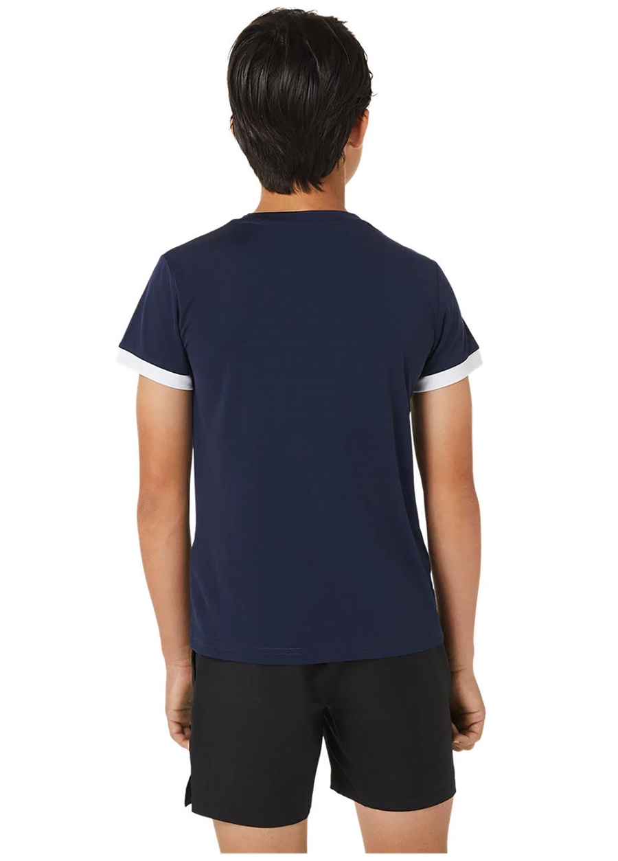 Asics Açık Mavi Erkek T-Shirt 2044A036-402 TENNIS SS TOP_2