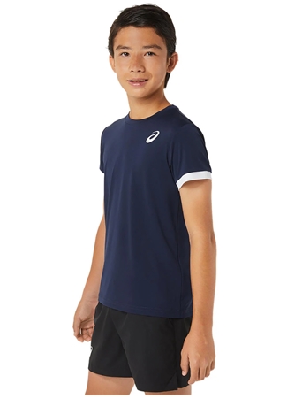 Asics Açık Mavi Erkek T-Shirt 2044A036-402 TENNIS SS TOP_3