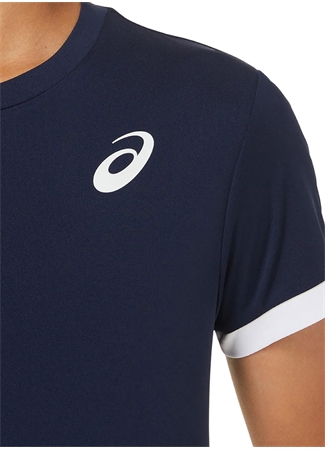 Asics Açık Mavi Erkek T-Shirt 2044A036-402 TENNIS SS TOP_4