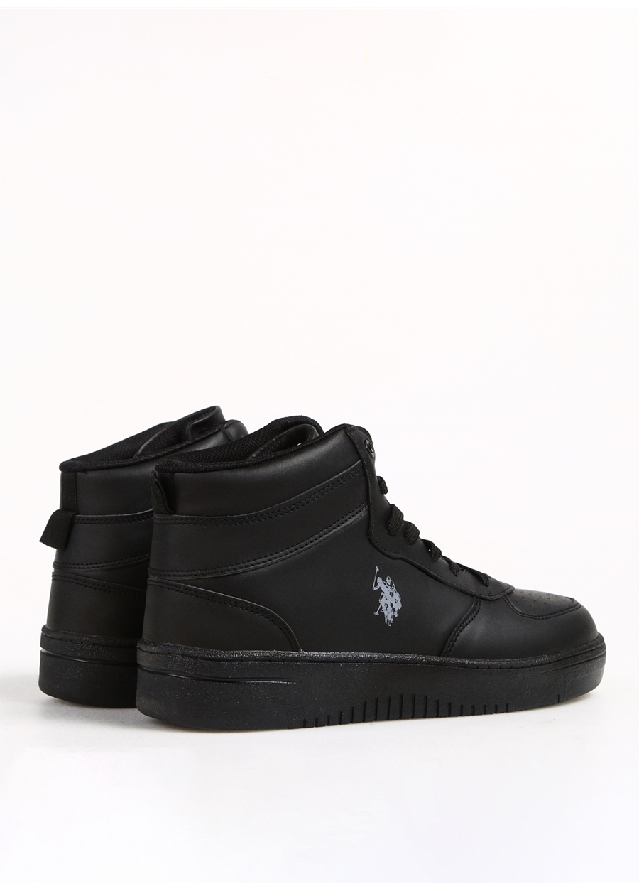 U.S. Polo Assn. Siyah Erkek Sneaker 3W ARISTO HI 3PR_2