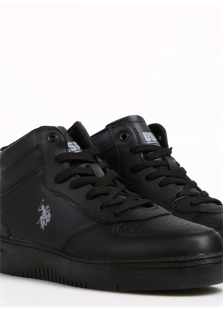 U.S. Polo Assn. Siyah Erkek Sneaker 3W ARISTO HI 3PR_4