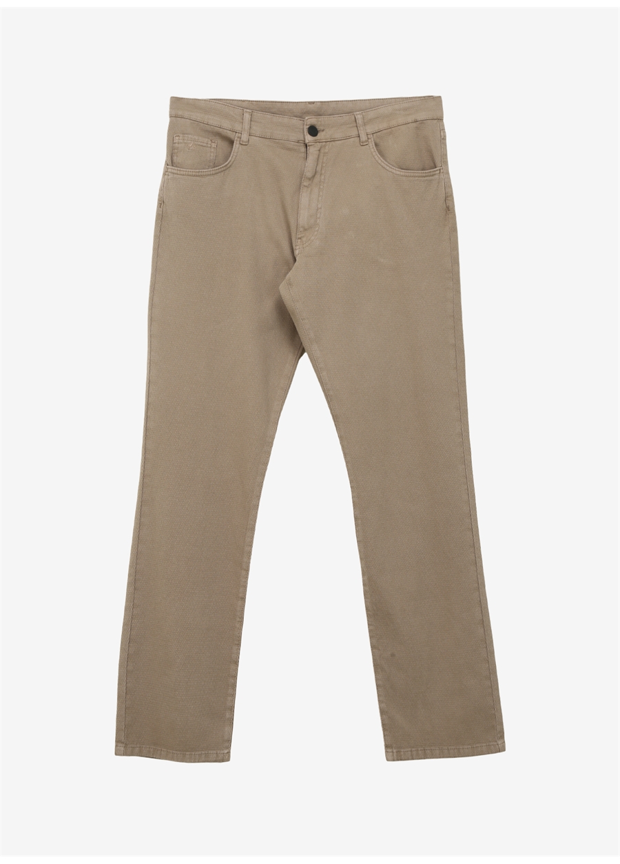 Altınyıldız Classics Normal Bel Boru Paça Comfort Fit Vizon Erkek Pantolon 4A0124100061