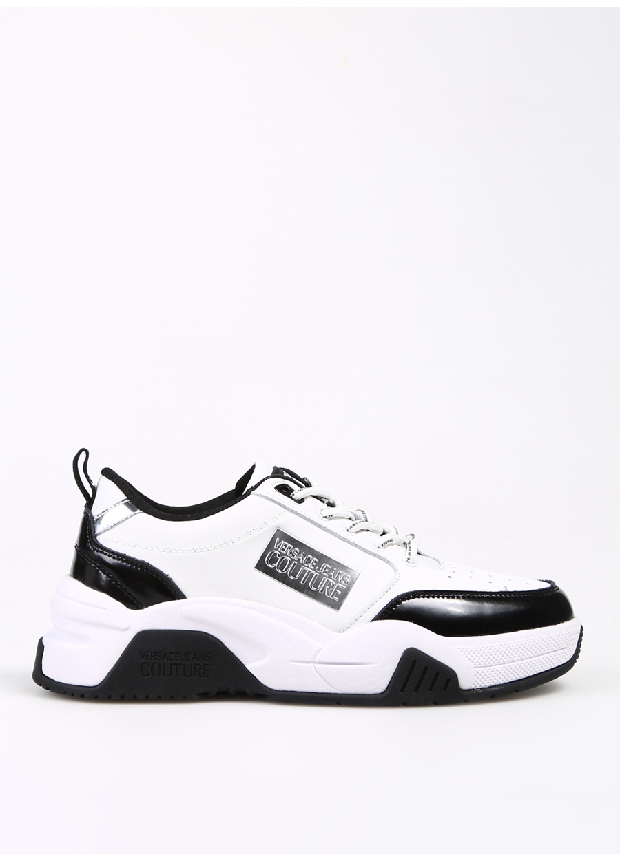 Versace Jeans Couture Beyaz - Siyah Erkek Sneaker FONDO STARGAZE DIS. 02