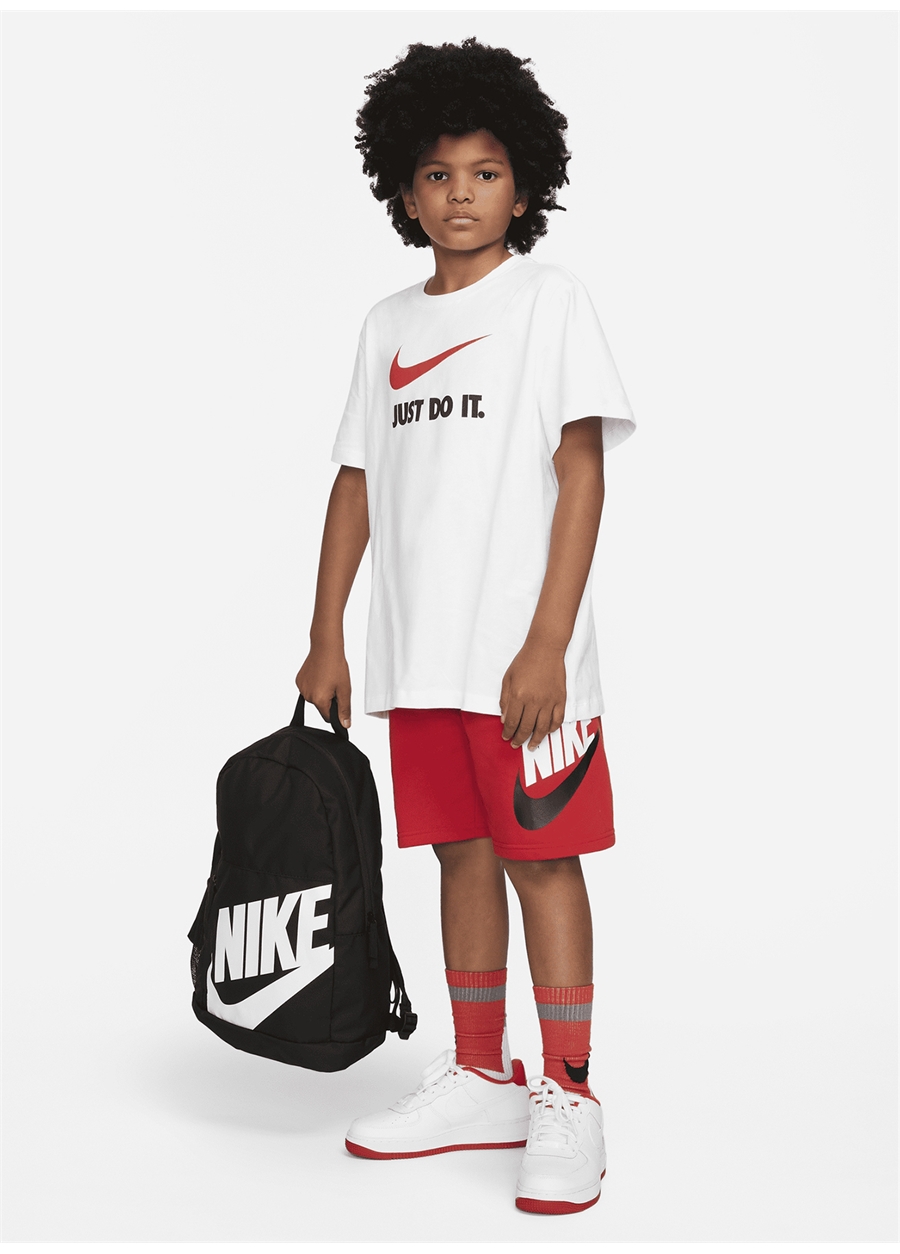 Nike Siyah - Beyaz Erkek Çocuk 15X30x43 Cm Sırt Çantası DR6084-010-Y NK ELMNTL BKPK_8