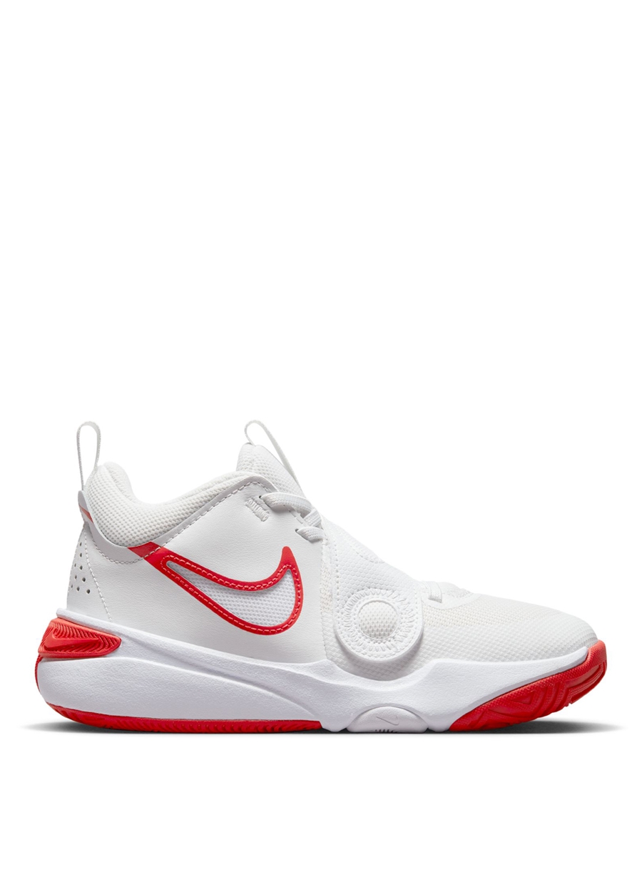 Nike Çocuk Beyaz Yürüyüş Ayakkabısı DV8996-102-TEAM HUSTLE D 11 (GS)