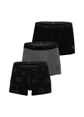 U.S. Polo Assn. Siyah Erkek Boxer 80304 - BOXER - SIYA_0