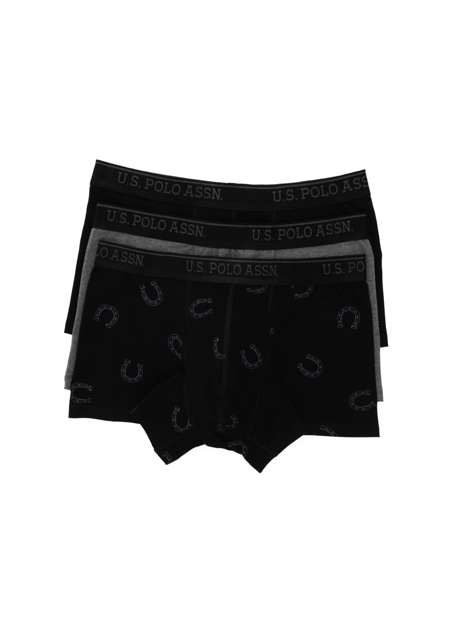 U.S. Polo Assn. Siyah Erkek Boxer 80304 - BOXER - SIYA_1