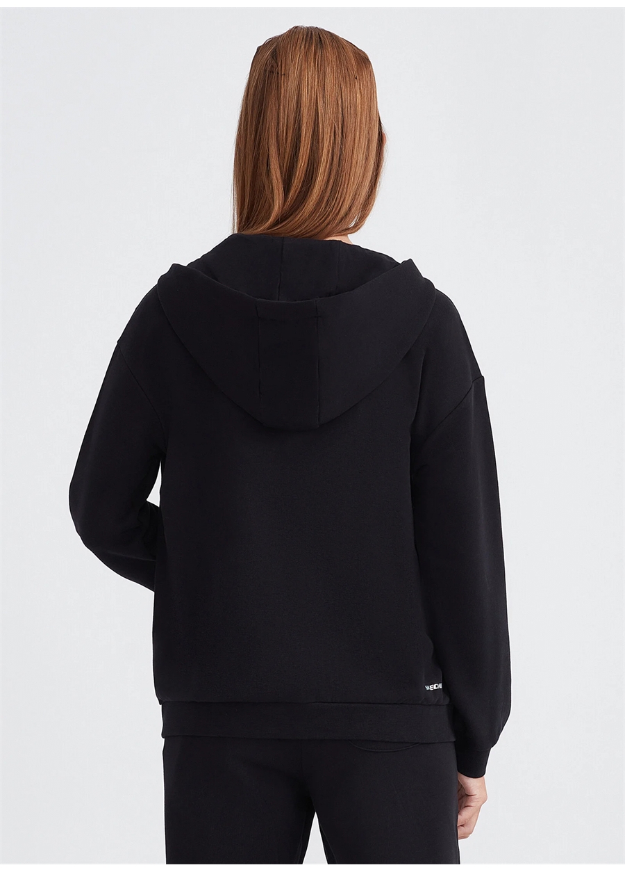 Skechers Siyah Kız Çocuk Sweatshirt SK232219-001_2