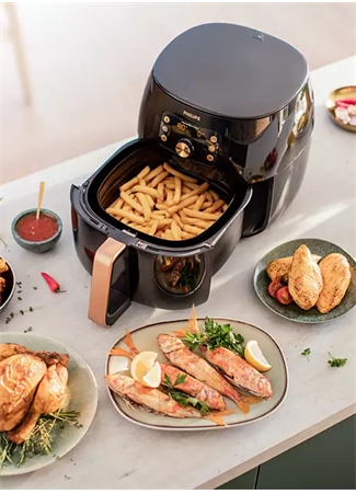 Philips HD9867/90 Premium Airfryer XXL Smart Sensing Akıllı Fritöz_4