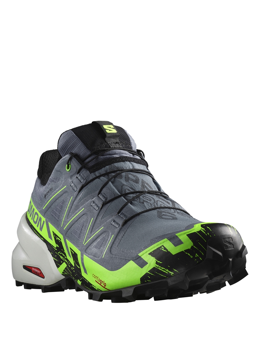 Salomon Gri Erkek Goretex Koşu Ayakkabısı SPEEDCROSS 6 GTX_2