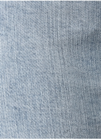 Koton Yüksek Bel Dar Paça Dar Açık İndigo Kadın Denim Pantolon 4WAL40123MD_5