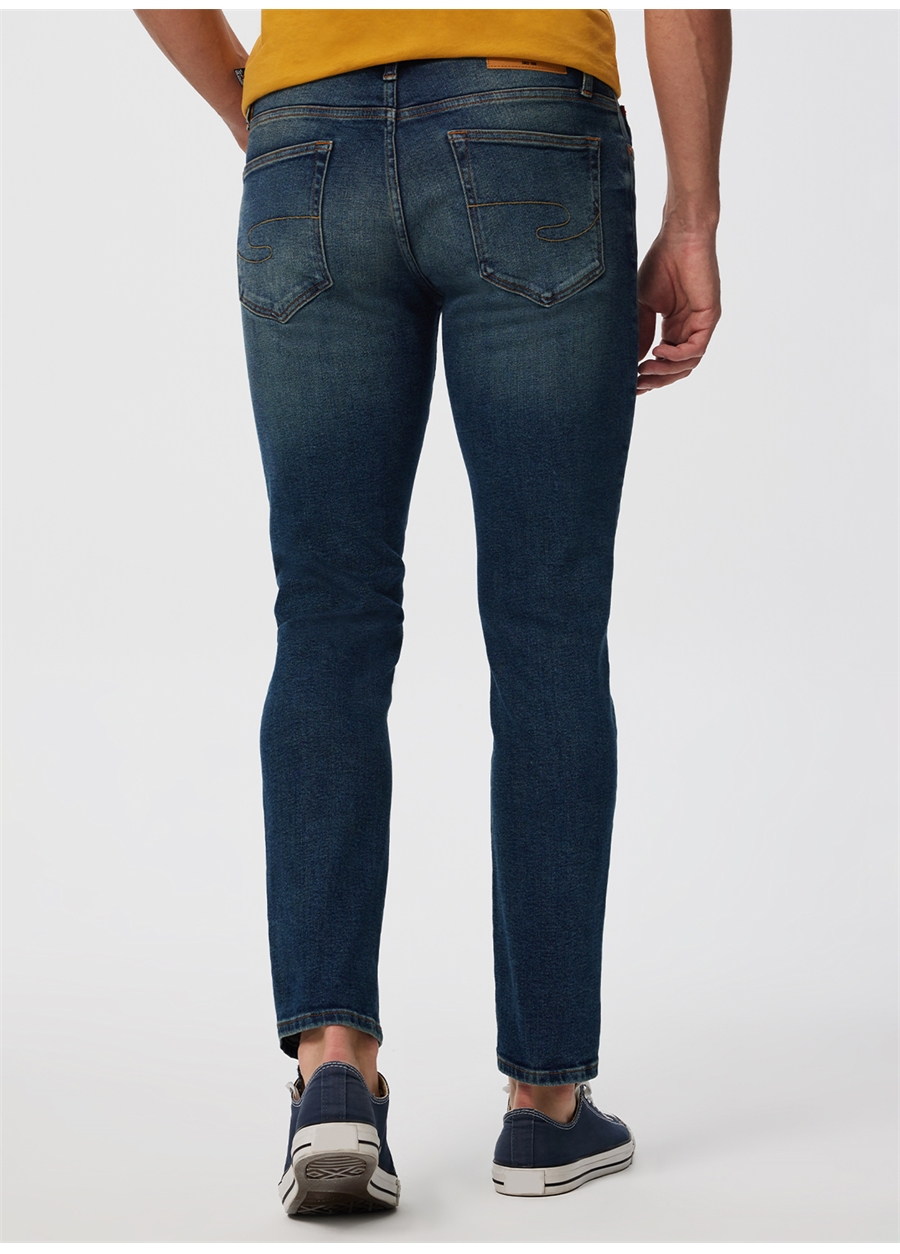 Lee Cooper Normal Bel Slim Straight Erkek Denim Pantolon 241 LCM 121023 JAGGER LEIPZIG PURE_1