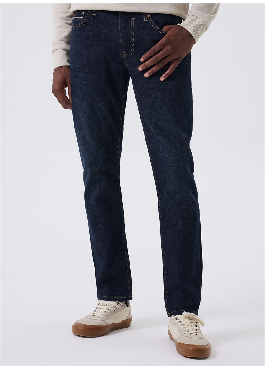 Lee Cooper Normal Bel Slim Straight Erkek Denim Pantolon 241 LCM 121032 JAGGER VARGAS RAW_0