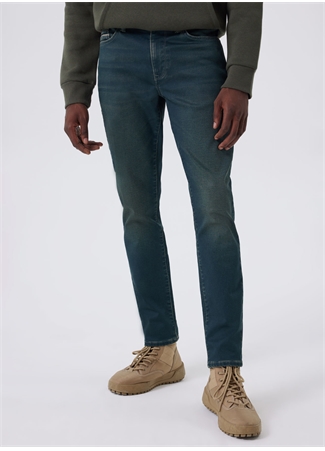 Lee Cooper Normal Bel Slim Fit Erkek Denim Pantolon 241 LCM 121042 JACK CELLO GREEN SPR_1