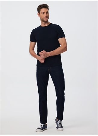 Lee Cooper Normal Bel Slim Straight Erkek Denim Pantolon 241 LCM 121021 JAGGER HILLARY BLUE