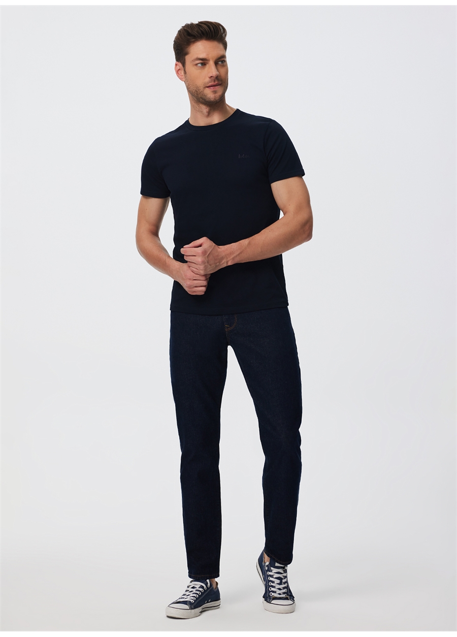 Lee Cooper Normal Bel Slim Straight Erkek Denim Pantolon 241 LCM 121021 JAGGER HILLARY BLUE