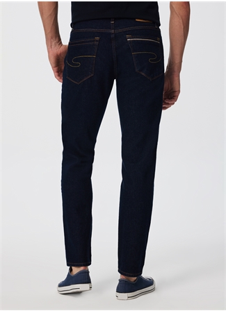 Lee Cooper Normal Bel Slim Straight Erkek Denim Pantolon 241 LCM 121021 JAGGER HILLARY BLUE_4