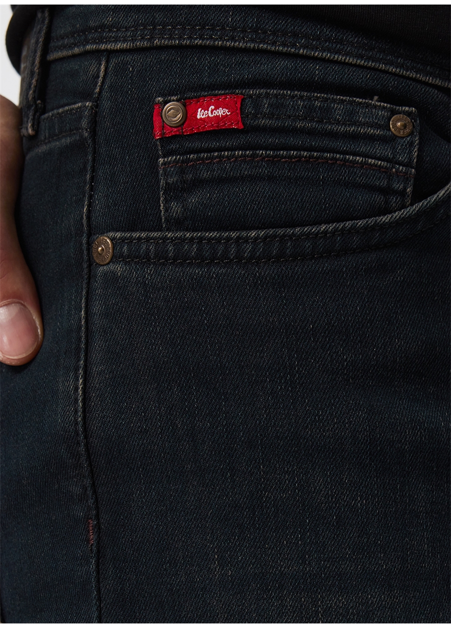 Lee Cooper Normal Bel Slim Straight Erkek Denim Pantolon 241 LCM 121035 JAGGER FERB CAB DARK_4