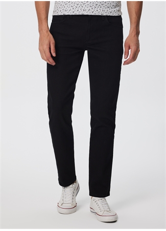 Lee Cooper Normal Bel Slim Straight Erkek Denim Pantolon 241 LCM 121033 JAGGER STAY BLACK_1