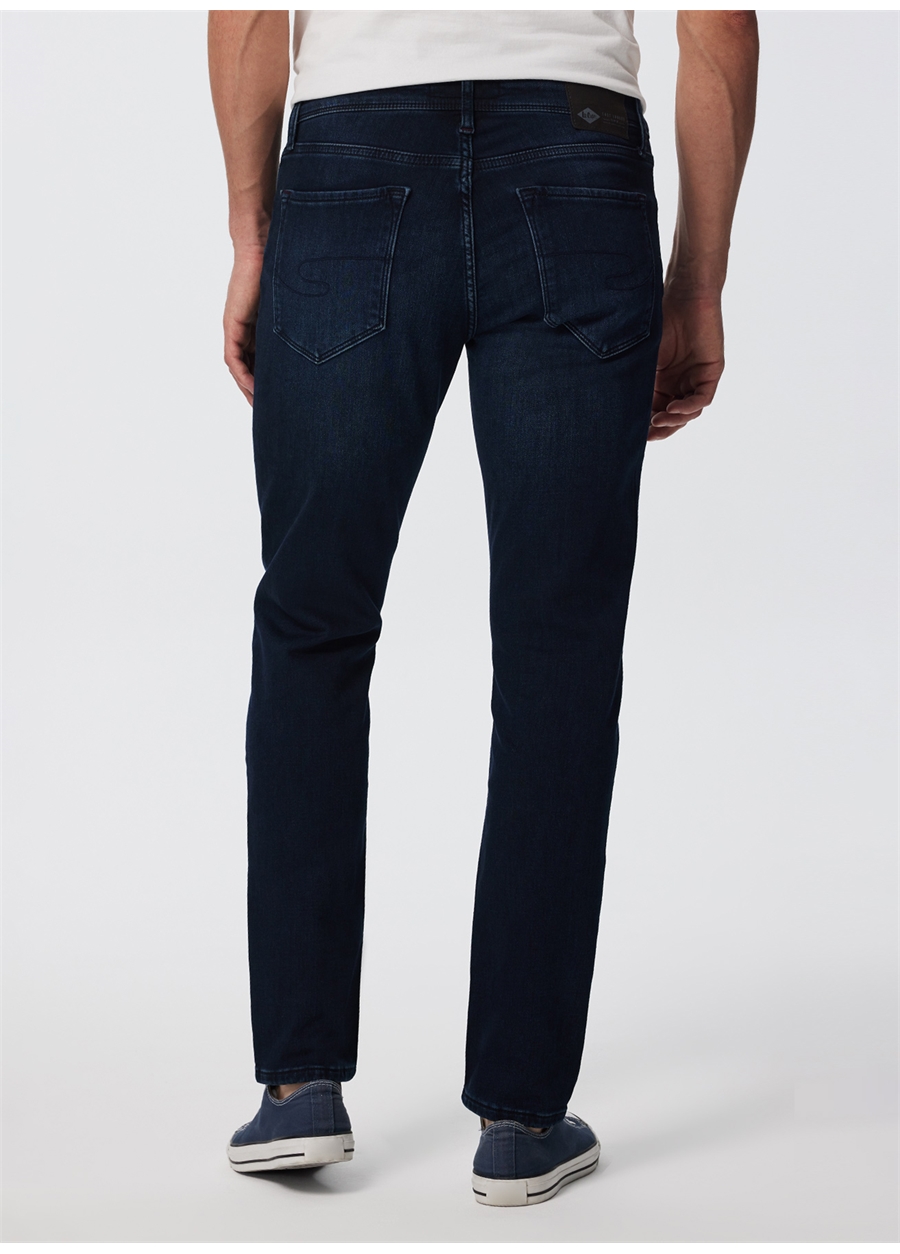 Lee Cooper Normal Bel Slim Straight Erkek Denim Pantolon 241 LCM 121038 JAGGER RB DARK COLOR_1