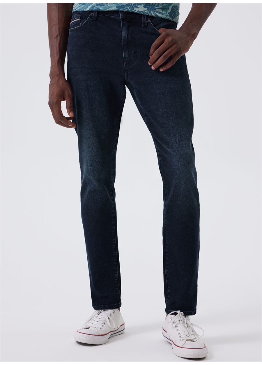 Lee Cooper Normal Bel Slim Fit Erkek Denim Pantolon 241 LCM 121075 JACK FLOYD WASH_1