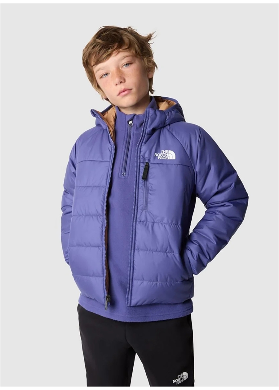 The North Face Mavi Erkek Çocuk Mont NF0A82DAOSX1 B REVERSIBLE PERRITO J_3