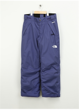 The North Face Lastikli Bel Mavi Erkek Çocuk Kayak Pantolonu NF0A8556I0D1 TEEN SNOWQUEST SUSPEND