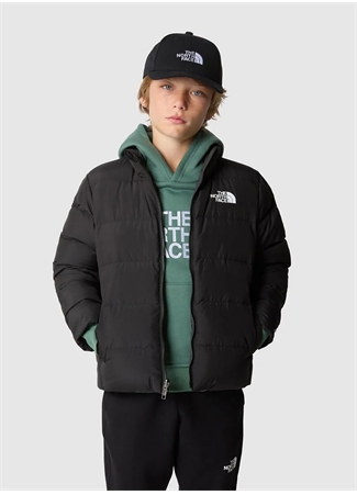 The North Face Siyah Erkek Çocuk Mont NF0A82YUJK31 TEEN REVERSIBLE NORTH_3