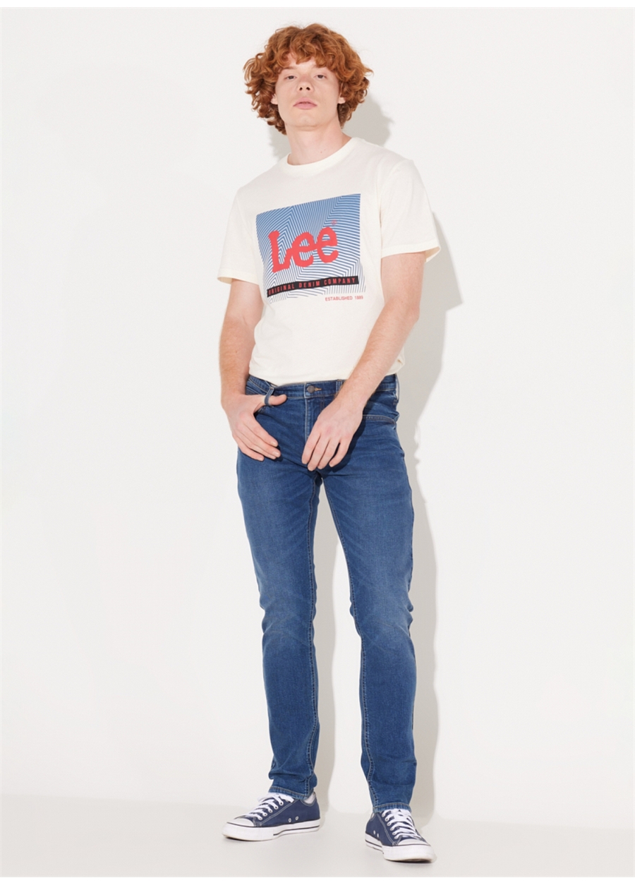 Lee Luke Jean Erkek Normal Bel Slim Fit Denim Pantolon L719AKA39_1