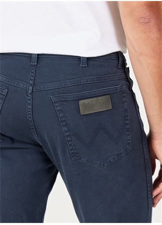 Wrangler Normal Bel Regular Fit Lacivert Erkek Chino Pantolon W121053XAE Texas Non Denim Pantolon_4