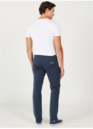 Wrangler Normal Bel Regular Fit Lacivert Erkek Chino Pantolon W121053XAE Texas Non Denim Pantolon_5