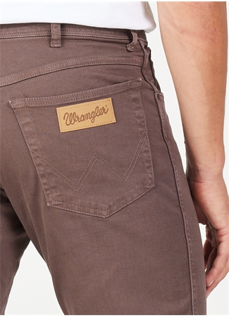 Wrangler Normal Bel Slim Fit Kahve Erkek Chino Pantolon W12S004220 Texas Slim Chino Pant_4