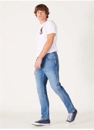 Wrangler River Erkek Normal Bel Regular Fit Denim Pantolon W17TJXZ81_3