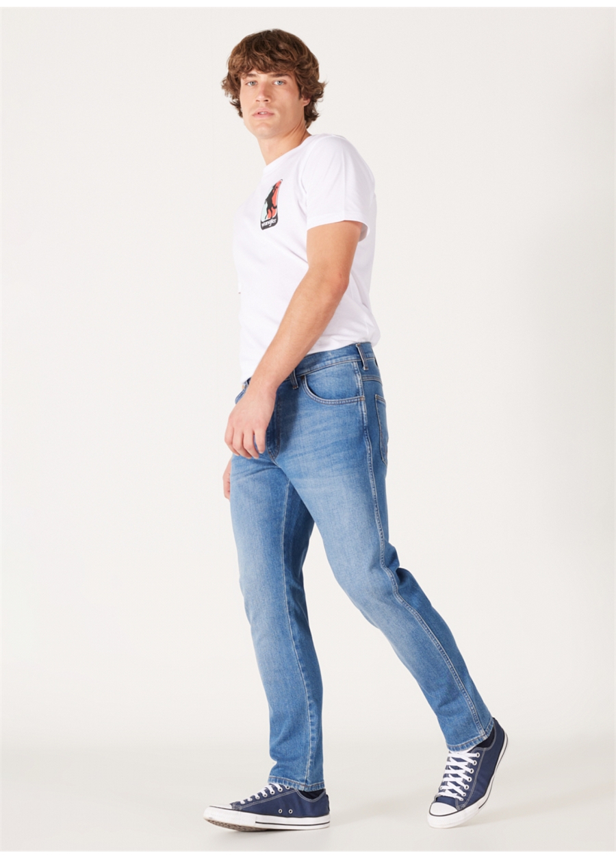 Wrangler River Erkek Normal Bel Regular Fit Denim Pantolon W17TJXZ81_3