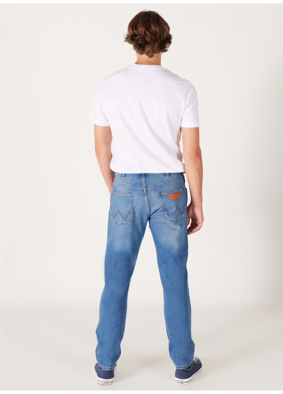 Wrangler River Erkek Normal Bel Regular Fit Denim Pantolon W17TJXZ81_6