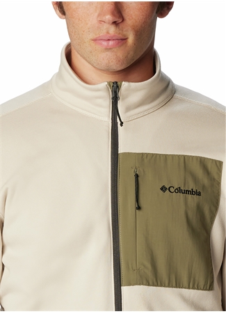 Columbia Ekru Erkek Dik Yaka Polar Sweatshırt 2057431278_AO8850_4