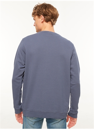 Columbia Koyu Mavi Erkek O Yaka Sweatshirt CS0204480_CS0204_4