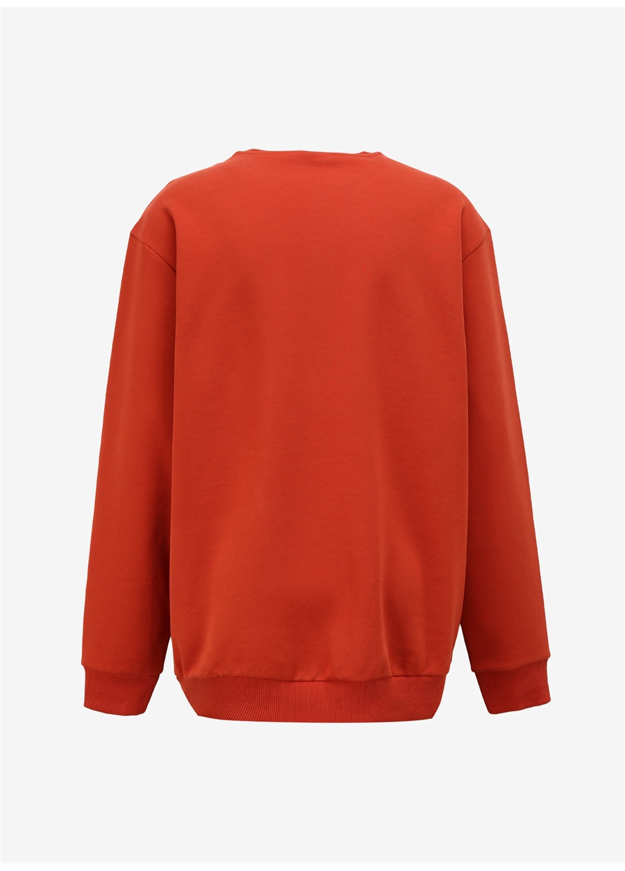 Columbia Kiremit Erkek O Yaka Baskılı Sweatshirt CS0329636_CS0329_1