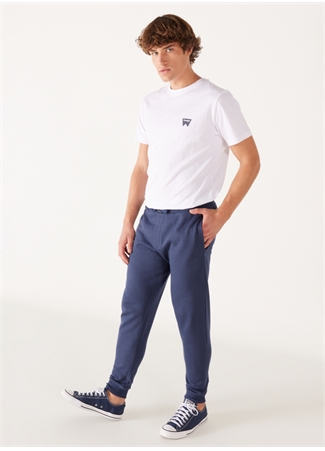 Wrangler Regular Fit İndigo Erkek Eşofman Altı W232400315 Jogger Sweatpant_2