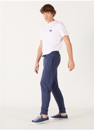 Wrangler Regular Fit İndigo Erkek Eşofman Altı W232400315 Jogger Sweatpant_3