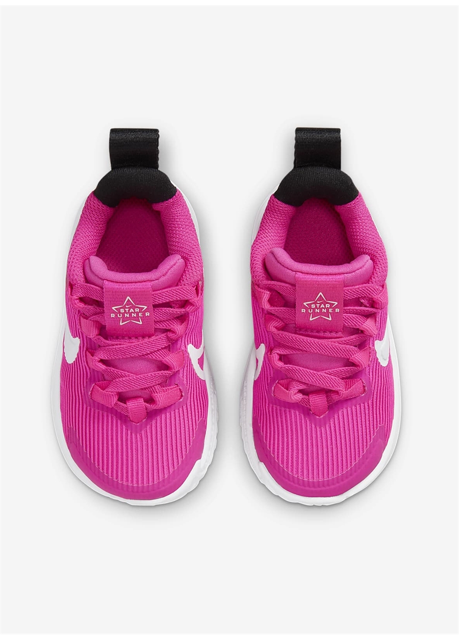 Nike Bebek Kırmızı - Pembe Yürüyüş Ayakkabısı DX7616-601 NIKE STAR RUNNER 4 NN (T_3