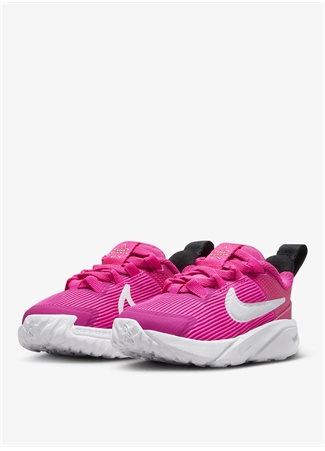 Nike Bebek Kırmızı - Pembe Yürüyüş Ayakkabısı DX7616-601 NIKE STAR RUNNER 4 NN (T_4