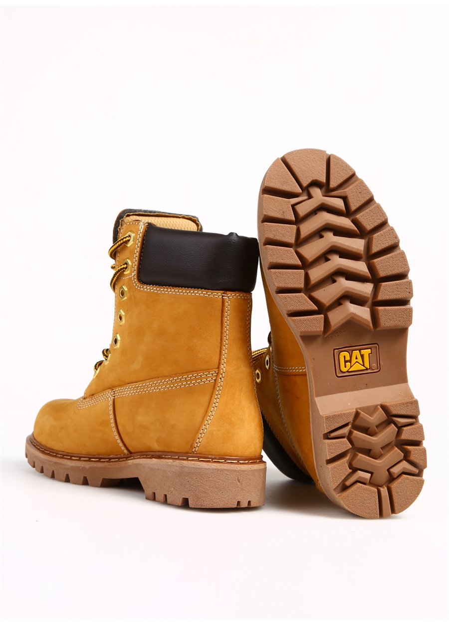 Caterpillar Nubuk Hardal Kadın Bot CLOVIS_3