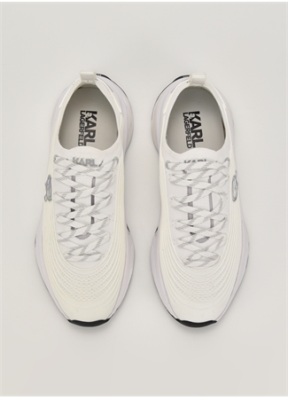 KARL LAGERFELD Beyaz Erkek Sneaker LUX FINESSE Plexikonic Pull On_2