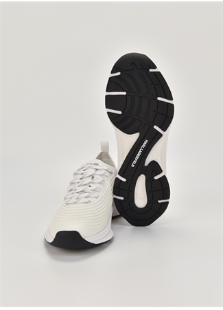 KARL LAGERFELD Beyaz Erkek Sneaker LUX FINESSE Plexikonic Pull On_4